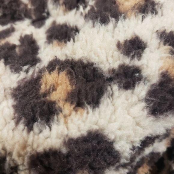 Pj Couture NWT leopard print hooded pullover woman's size extra large - Picture 4 of 8